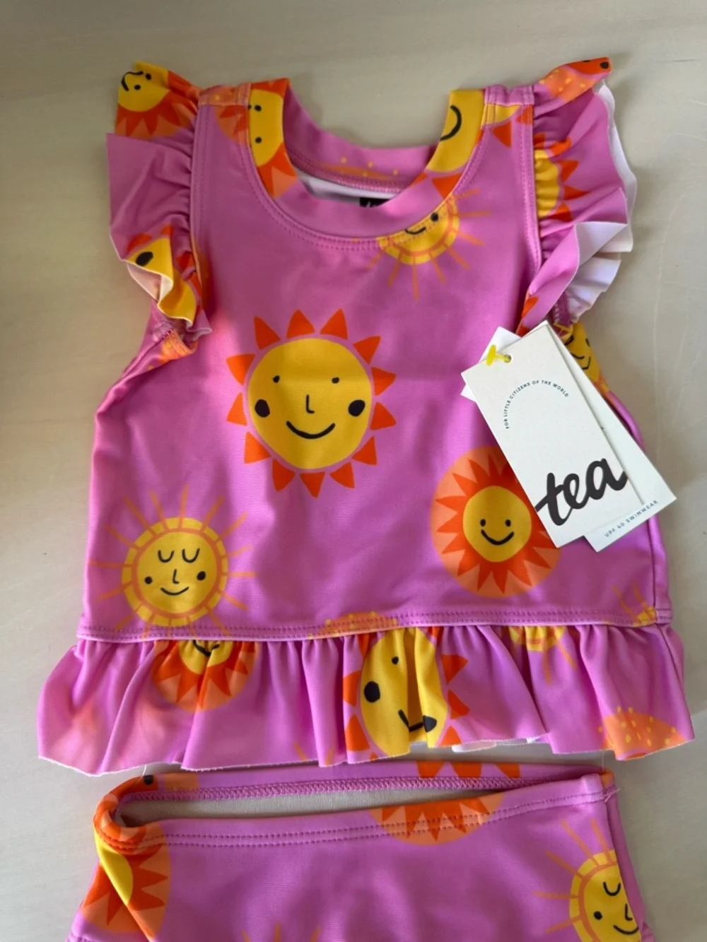 NEW with tags, Tea Swim Set – Sun
